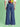Men Blue Super Wide Leg Jeans