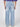 Men Blue Light Fade Wide Leg Jeans