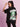 Women Oversize Fit Black Halloween "Creepin It Real" T-Shirt
