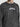 Men printed Washed look reversible drop shoulder black sweater