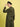Women Relax Fit Olive Cropped Jacket