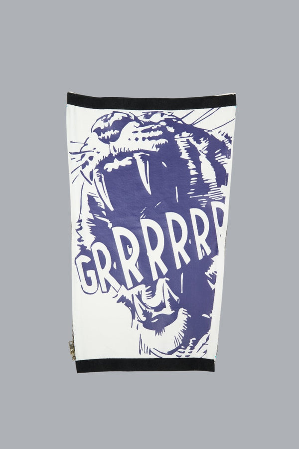Men Printed Denim Patch