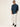 Men Solid Blue Oversized Fit Casual Shirt