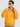 Men Relax fit kangaroo pocket Graphic printed Mustard hoodie