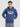 Men Relax fit kangaroo pocket Graphic printed Navy hoodie
