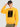 Men Crew Neck Drop Shoulder Graphic Printed Mustard Sweatshirts