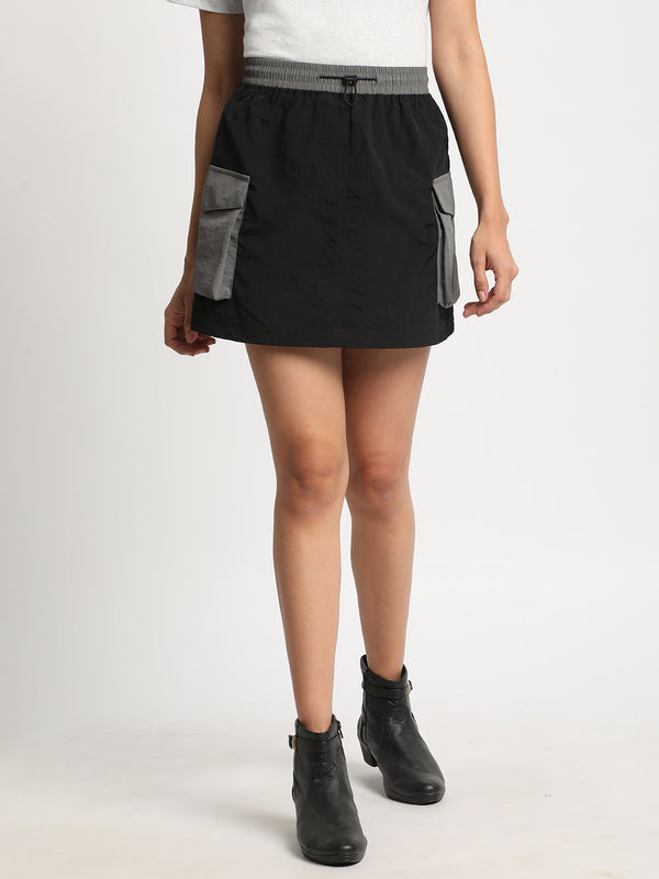Women Solid Cargo Trousers