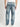 Men Straight Heavy Washed Distressed Jeans