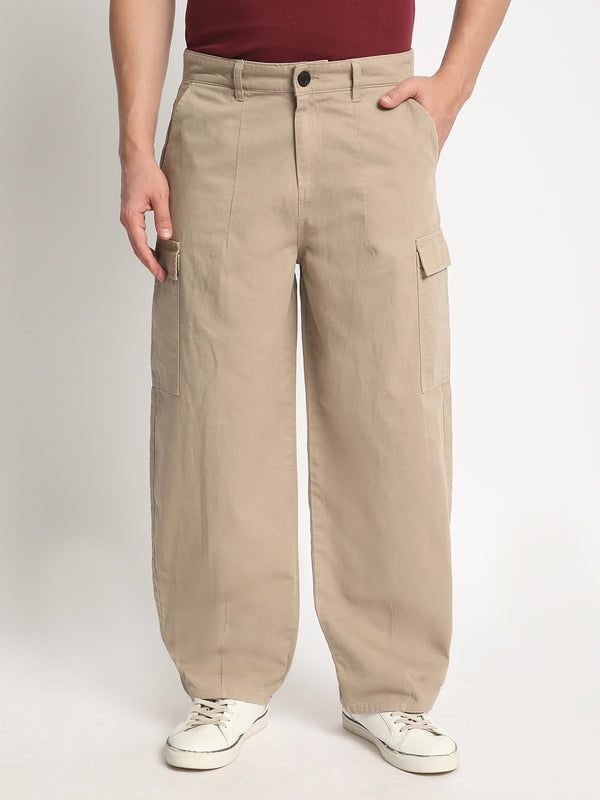 Men Regular Cargo Trousers