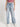 Women Blue Straight Fit Solid Tinted Jeans