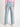 Women Blue Solid Straight Denim Jeans