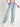 Women Blue Solid Straight Denim Jeans