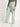 Women Mint Green Relaxed-Fit Solid Denim Cargo Jeans