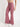 Women Burgundy Skinny Fit Knitted Pants