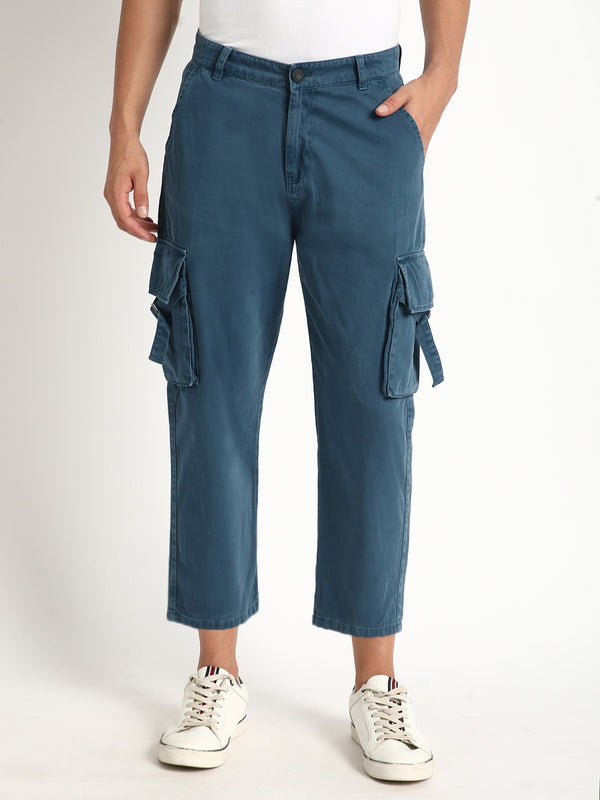 Men Loose Cargo Trousers