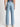 Men Light Blue Wide-Leg Solid Denim Jeans