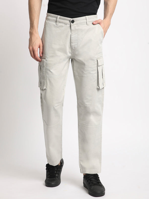 Men Relaxed Cargo Trousers