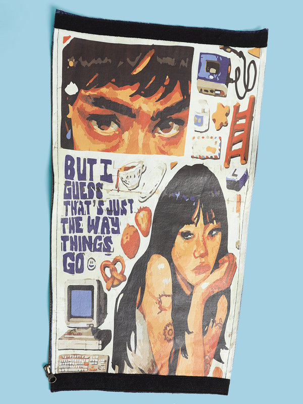 The Way Things Go Detachable Back Print Patch
