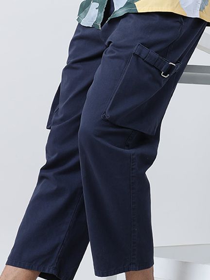 Men Regular Cargo Trousers