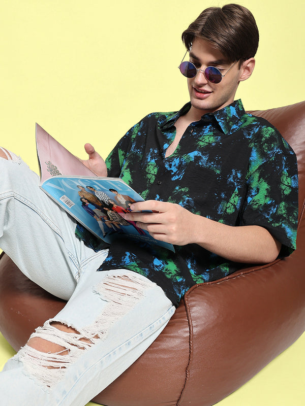 Men Oversized Shirt