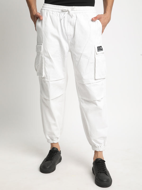 Men Relaxed Cargo Trousers