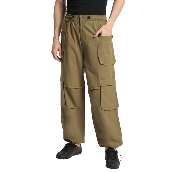 Men Regular Cargo Trousers