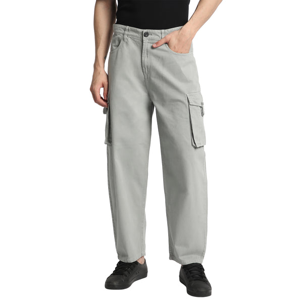 Men Regular Cargo Trousers