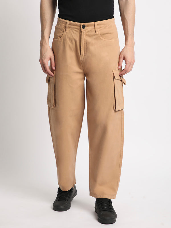 Men Regular Cargo Trousers
