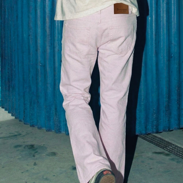 Men White Boot-Cut Jeans