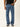 Men Blue Boot Cut Denim Solid Jeans