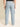 Men Light Blue Relaxed-Fit Solid Cargo Jeans