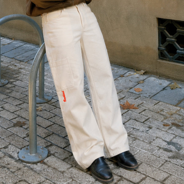 Men Straight Utility Casual Trouser