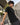 Men's Black Cotton Lycra T-shirt