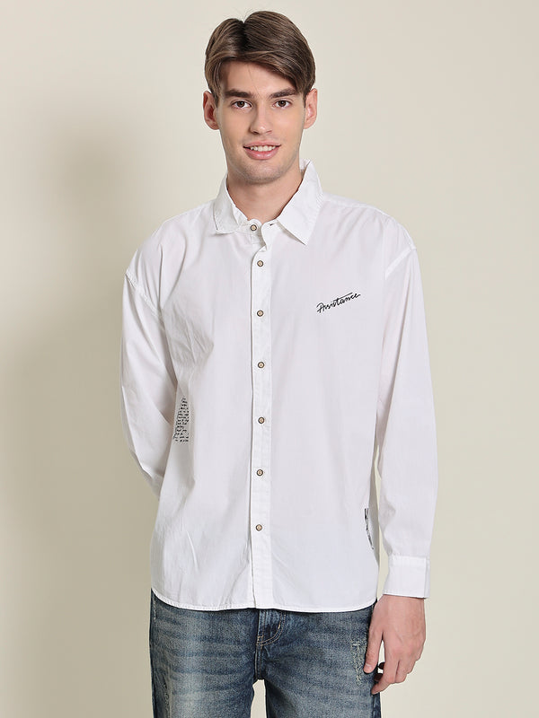 Men Oversized Shirt