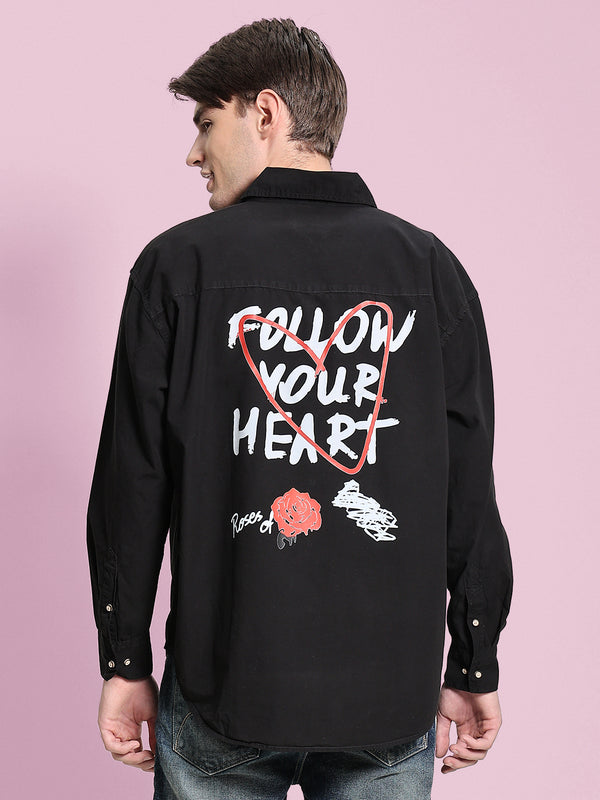 Men Oversized Shirt