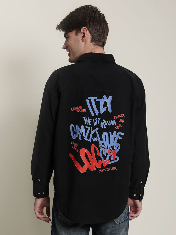 Men Oversized Shirt