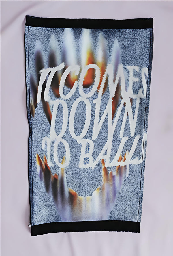 Typography Detachable Print Patch