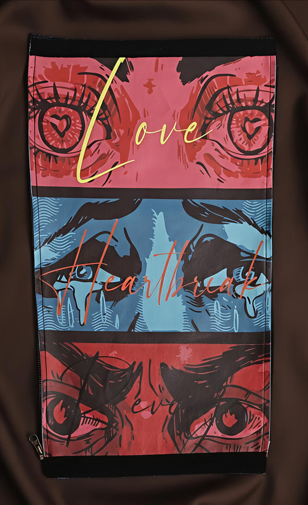 Comic Strip Detachable Back Print Patch