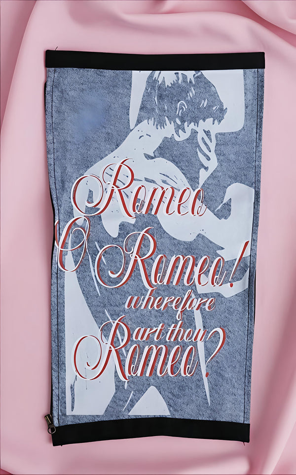 Romeo And Romeo Detachable Back Print Patch