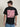 Men Black Printed Oversized T-Shirt