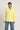 Women oversize drop shoulder yellow casual shirt