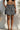 Women Regular Fit Pleated Cargo Pockets Mini Skirt