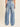 Women Blue Straight-Fit Solid Distressed Jeans