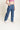 Women Straight Mid Blue Denim Jeans