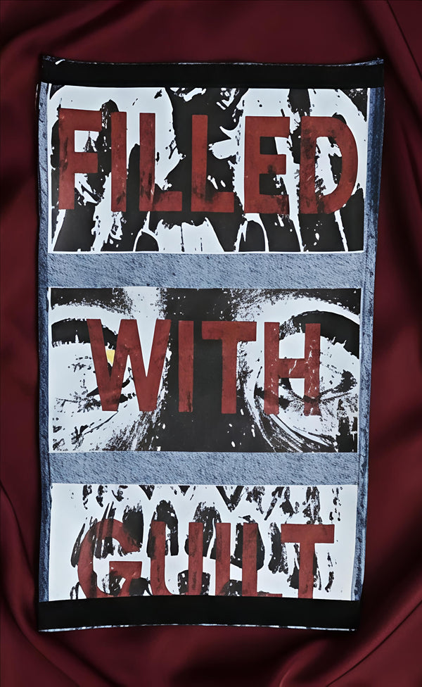 Filled With Guilt Detachable Print Patch
