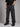 Men Charcoal Relaxed Cargo Jeans