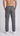 Men Grey Mid Rise Regular Fit Trouser with Elasticated Waistband