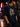Men Navy Graphic Oversized Half sleeves T-Shirt