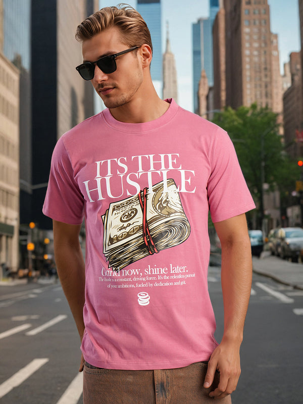Men Graphic Printed Regular Fit Cotton T-shirt