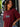 Women Red Badge Embroidered Oversized Half sleeves T-Shirt